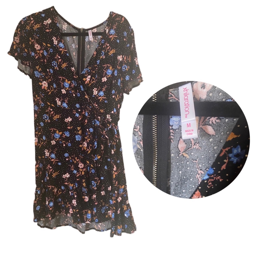 Floral Wrap Dress